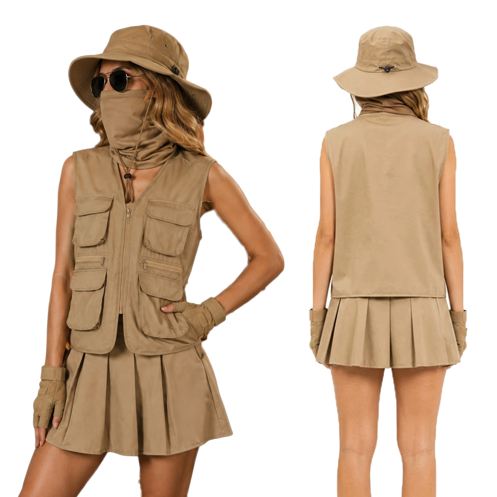 Outdoor Adventure Outfit - Açık Hava Gezgini Giyim Şapka Aksesuarları